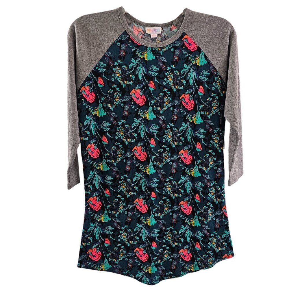 Lularoe RANDY Women's Floral Print Top - Size Small NWT - Picture 8 of 15